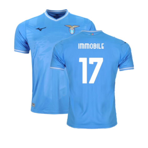 Lazio Rom Ciro Immobile 17 Home Shirt Kit 2023-2024