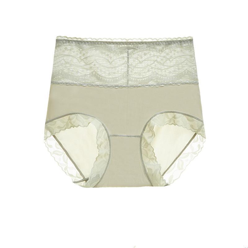  thdmladies High Waist Lace Plus Size Panties 5PCS thedmladies