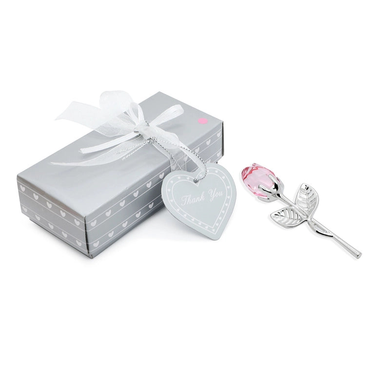 Casual Lady Minimalist Rose Alloy Crystal Ornaments Artificial Flowers