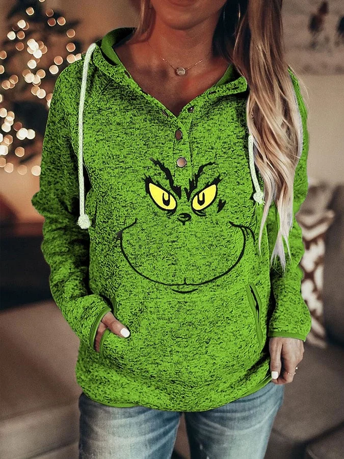 🔥BUY 3 GET 10% OFF🔥Women's Christmas Print Hoodie