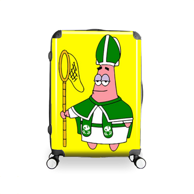Jellyfish King Saint Patrick, SpongeBob SquarePants Hardside Luggage