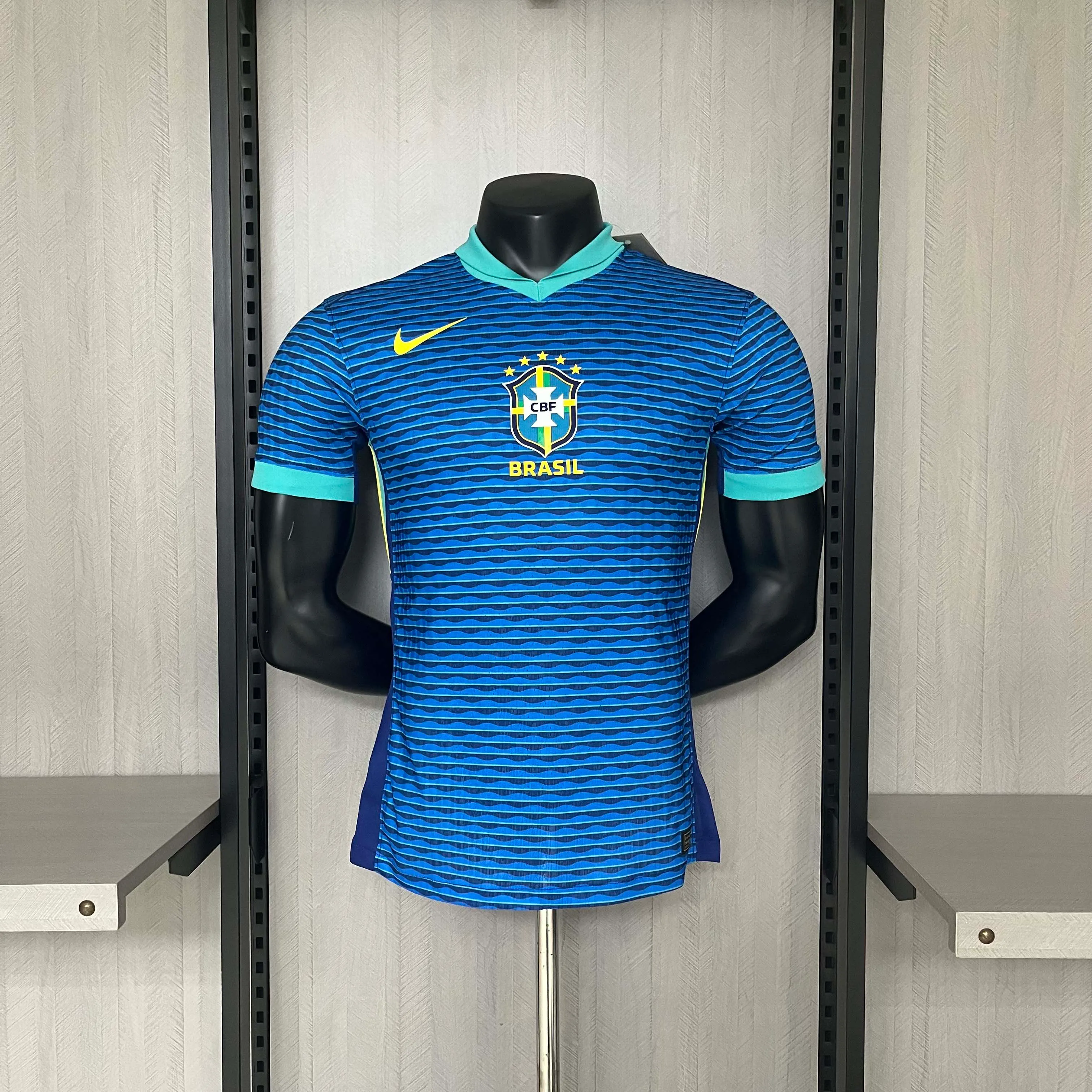 2024 Player Version Brazil Away Football Shirt 1:1 Thai Quality