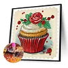 Diamond Painting-DIY Crystal Rhinestone Cupcake