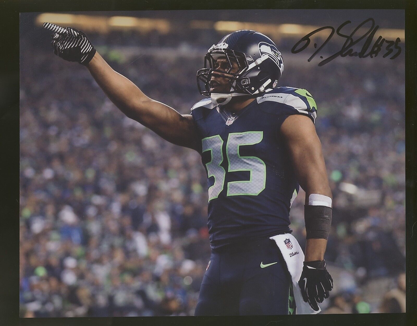 DeShawn Shead 8x10 Photo Poster painting Autographed Signed AUTO Seahawks SBXLVIII Champ SPH 328