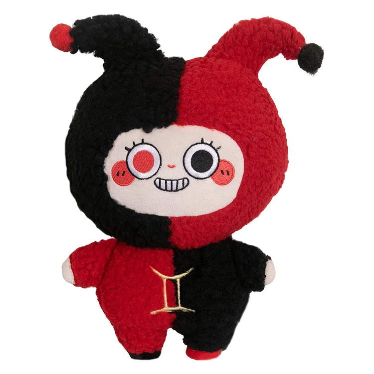 Red And Balck Cosplay Plush Toys Cartoon Soft Stuffed Dolls Mascot Birthday Xmas Gift-Coshduk