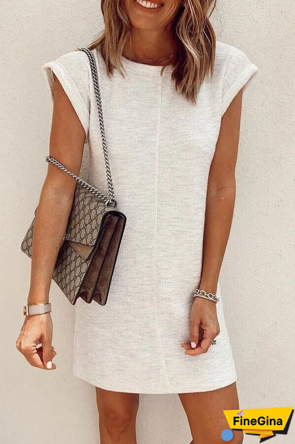 Casual Cute Sleeveless Dress