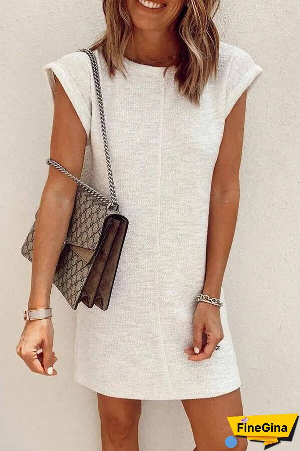 Casual Cute Sleeveless Dress