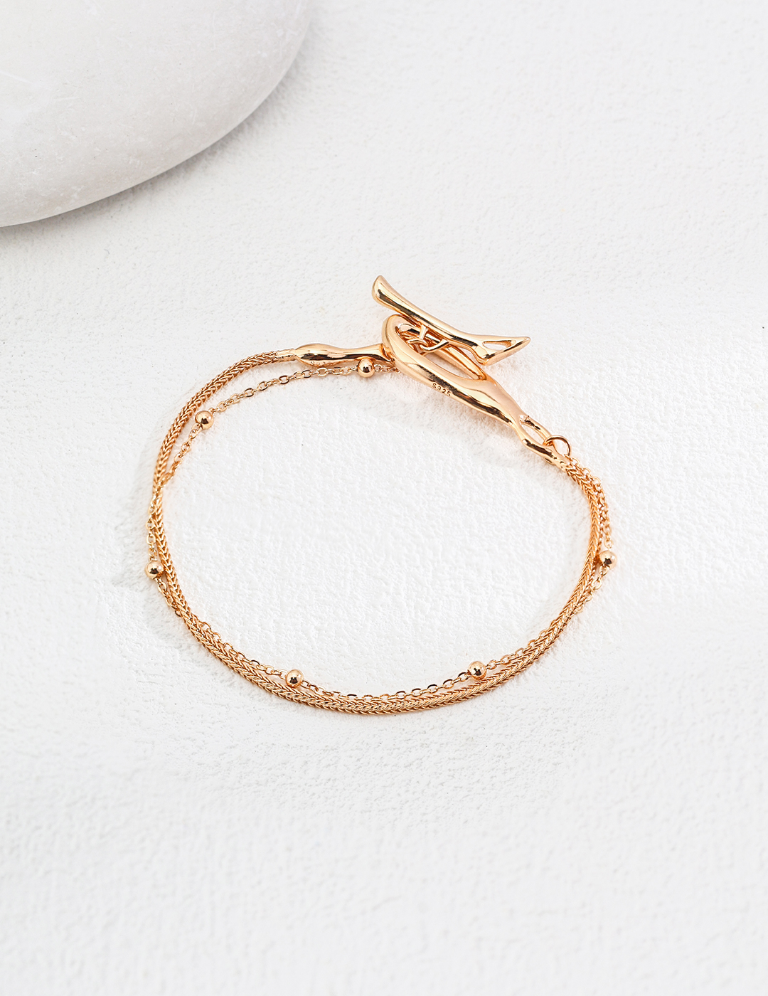 Multi-Layer Chain Bracelet