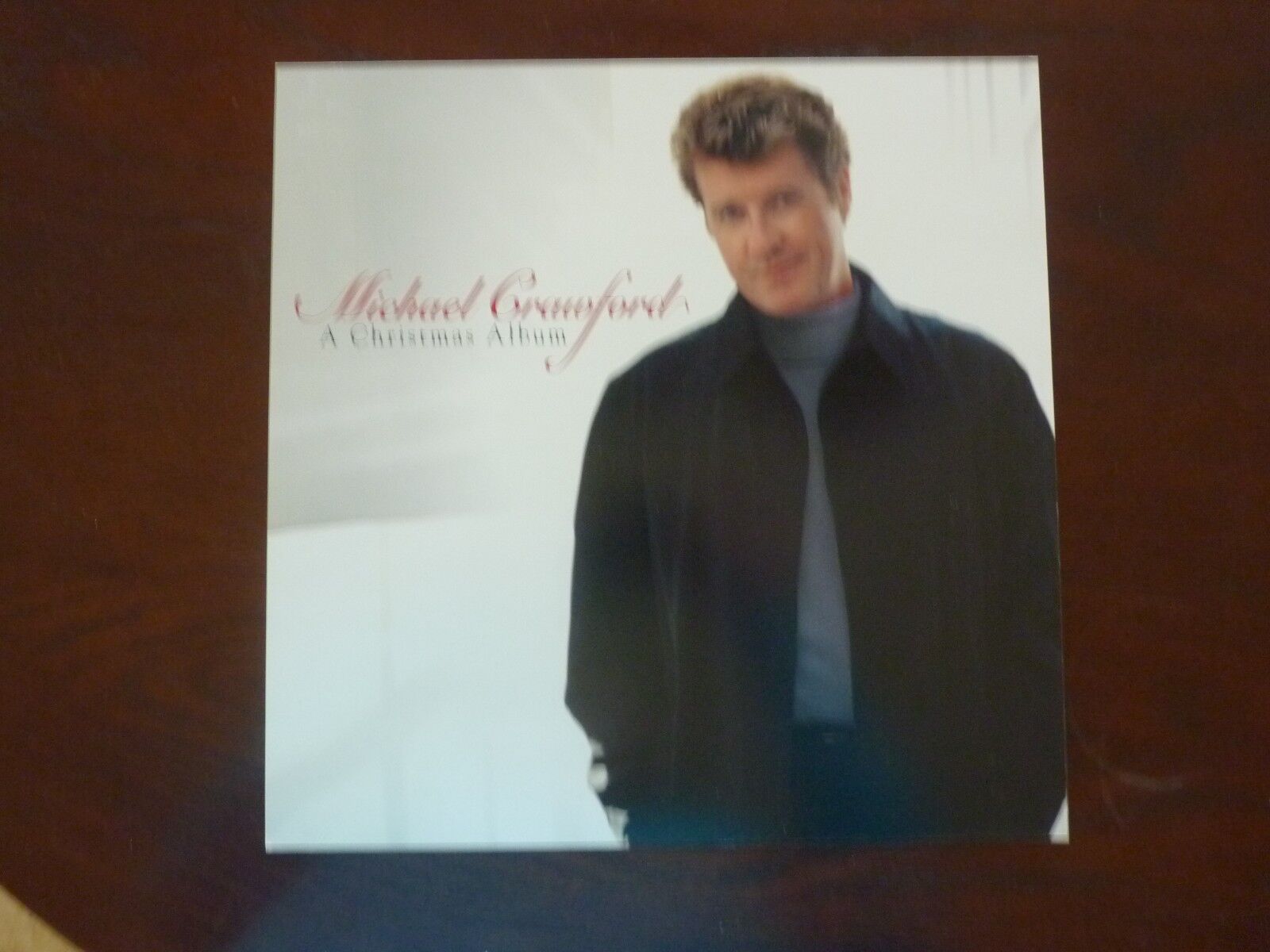 Michael Crawford Christmas Album LP Record Photo Poster painting Flat 12x12 Poster