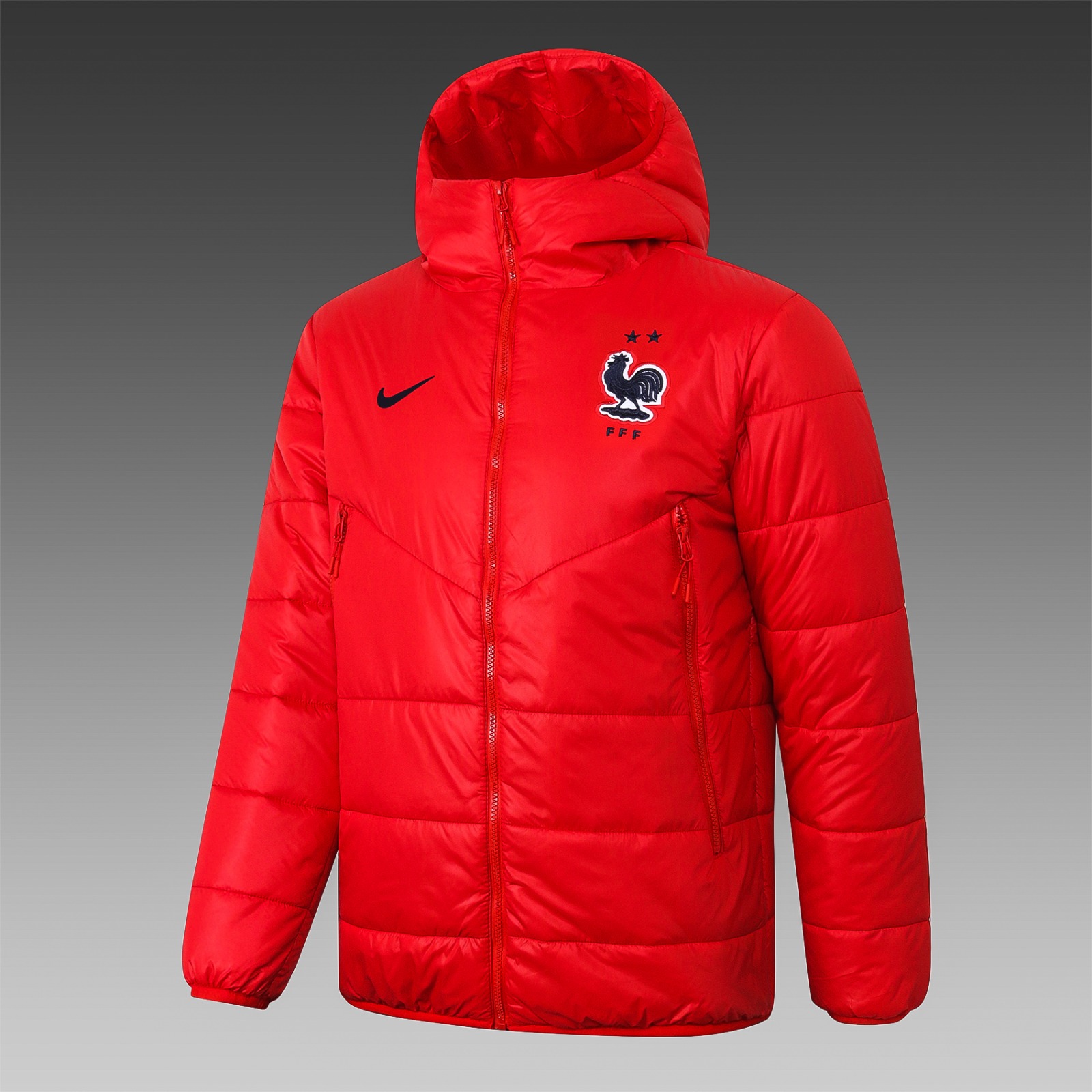 2021 France cotton coat Red-Football Shirt 1:1 Thai Quality