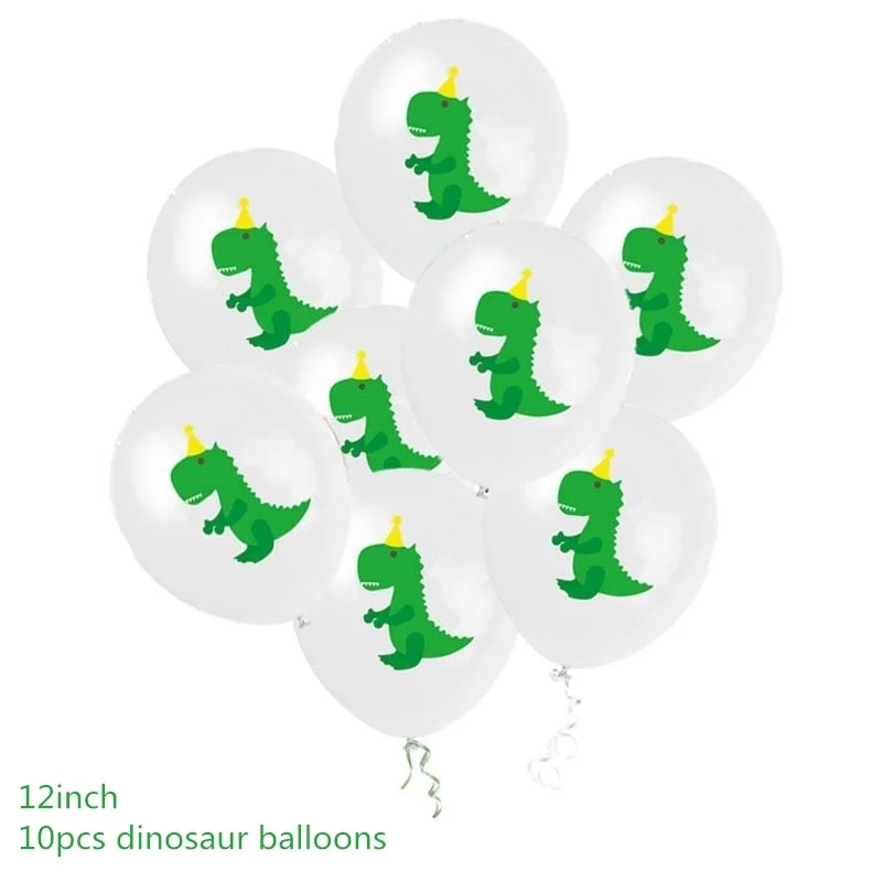Dinosaur Party Supplies Dinosaur Balloons Paper Garland for Kids Boy Birthday Party Decoration jurassic world jungle party decor