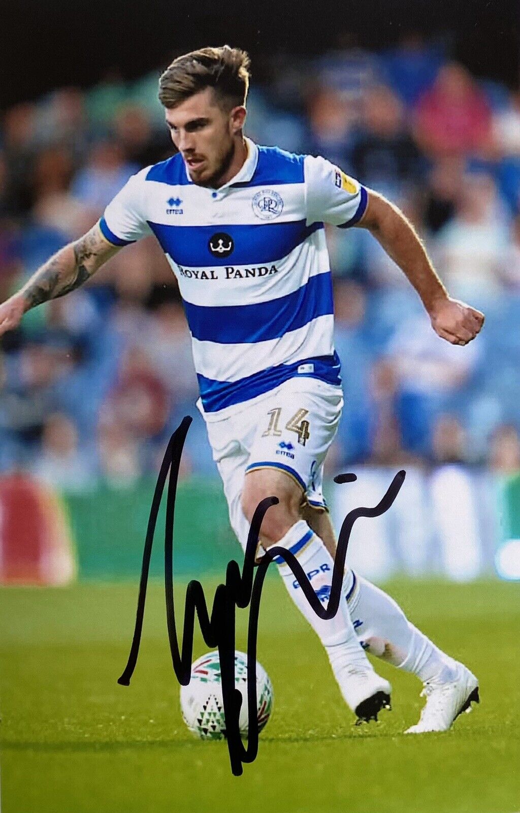 Ryan Manning Genuine Hand Signed QPR 6X4 Photo Poster painting