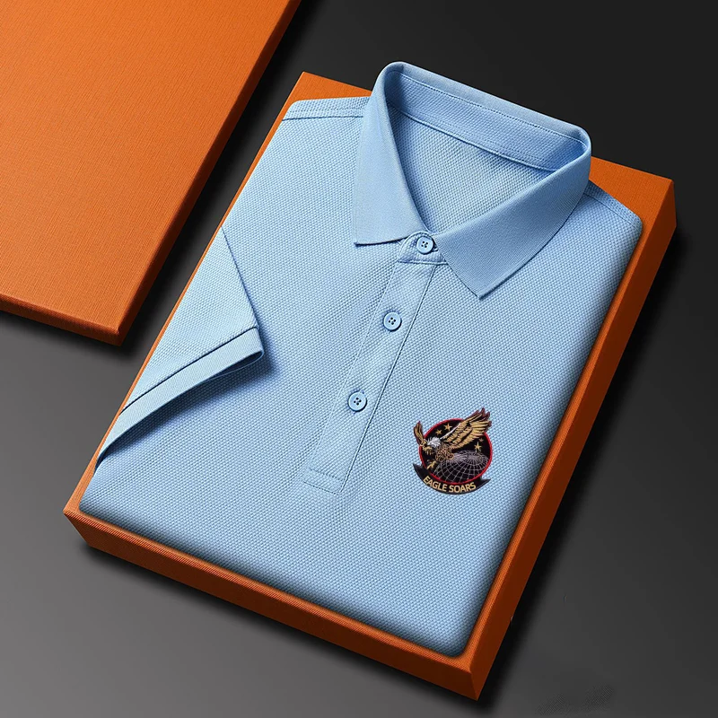  business casual embroidered polo shirts