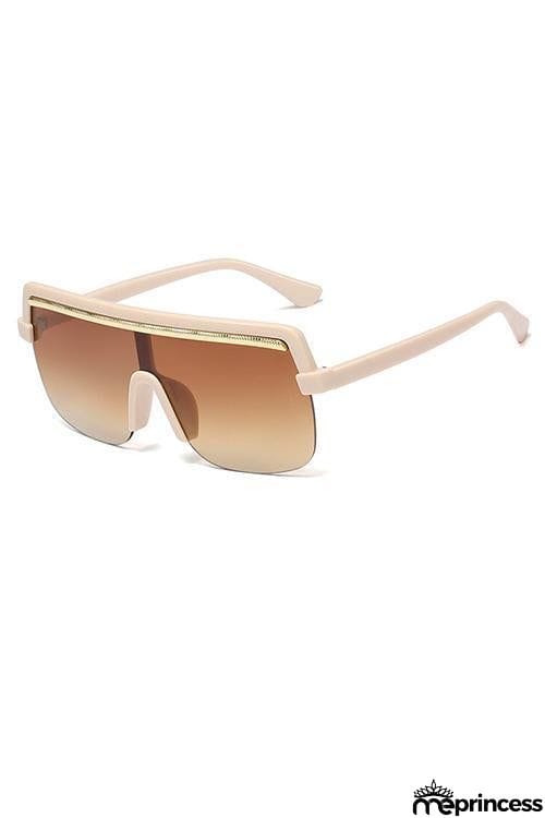 Metal Oversized Sunglasses