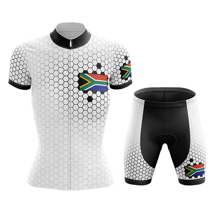 South Africa Women's Short Sleeve Cycling Kit