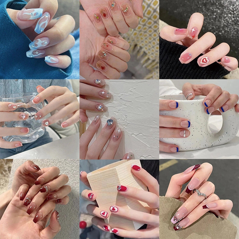 Nail Piece Collection Wind Wear Nail Patch Nail Patch Wear Nail Removable Nail Art