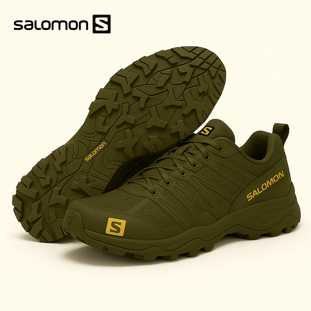Wodoodporne i oddychające buty trekkingowe Salomon dla mężczyzn GORE·TEX