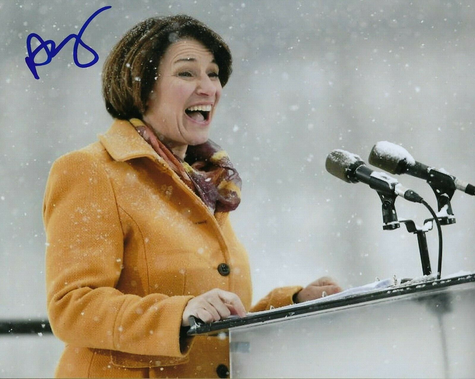 GFA Next President? Senator * AMY KLOBUCHAR * Signed 8x10 Photo Poster painting COA