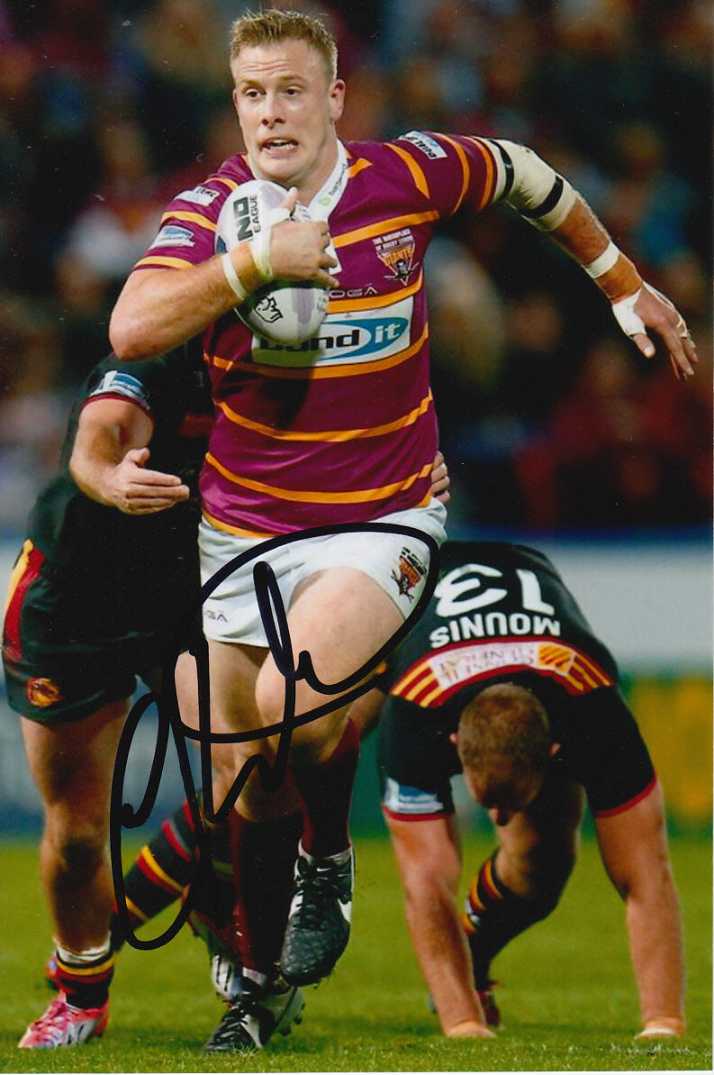 HUDDERSFIELD GIANTS HAND SIGNED CRAIG KOPCZAK 6X4 Photo Poster painting 1.