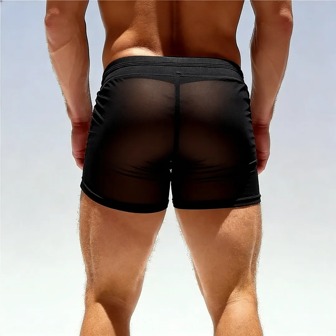 Men's Sexy Drawstring Shorts, Suitable For Both Casual Wear And Workouts-inspireuse