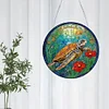 >SALE<Sea Turtle 2D Flat DIY Diamond Art Pendant Window Hanging Art for Home Decor