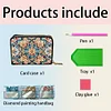 (US Local)5D DIY Diamond Painting Wallet Diamond Painting Card Holder Coin Purse DIY Craft Kit