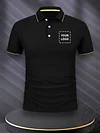 Customizable Logo 230g Premium Shirts for Men & Women - Breathable Moisture-Wicking Golf, Business & Casual Shirts with Premium Buttons (Ideal Gift), Summer Golf Apparel | Skinfriendly Fabric