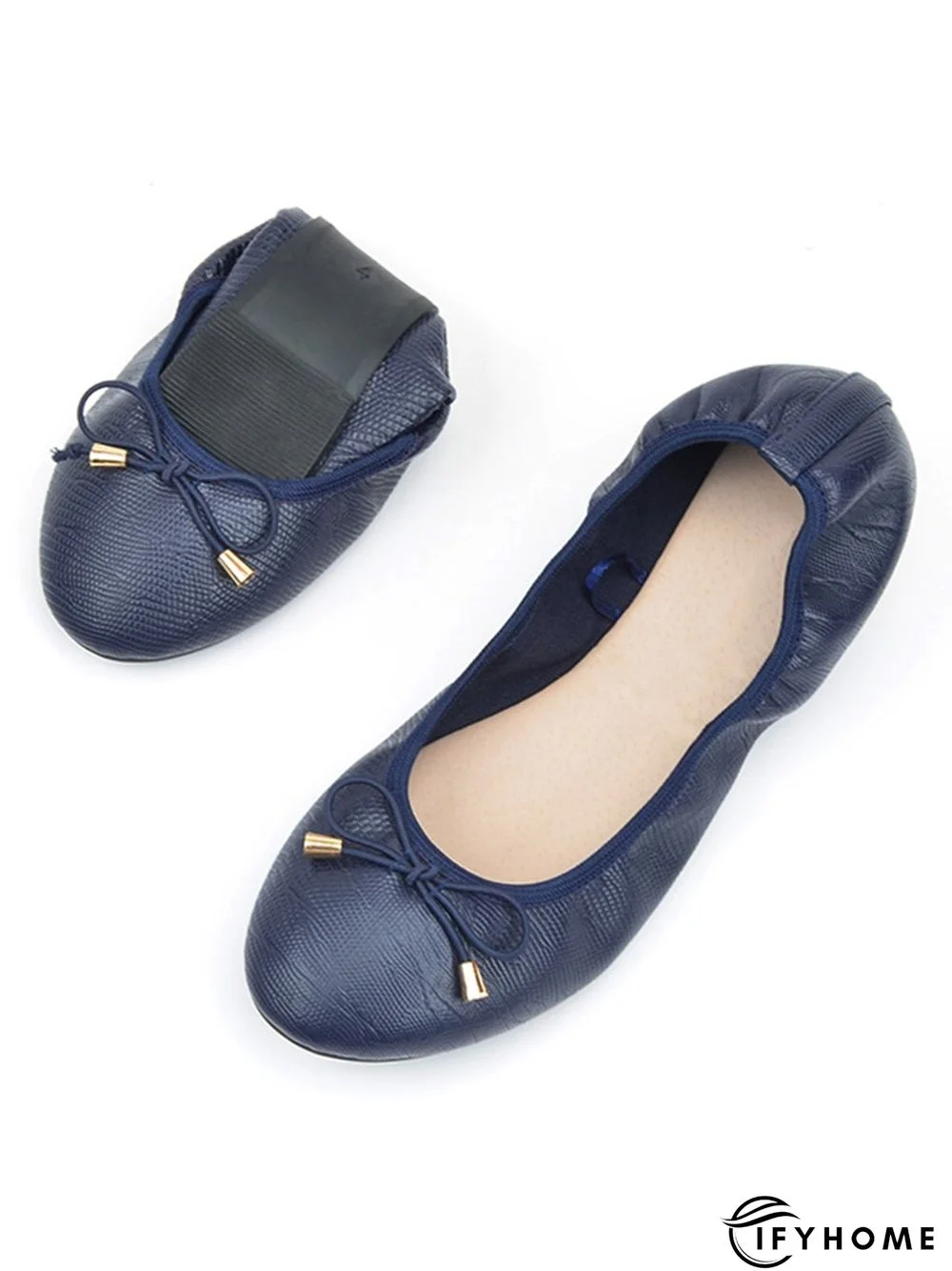Retro Bow Comfortable Soft Shallow Shoes | IFYHOME