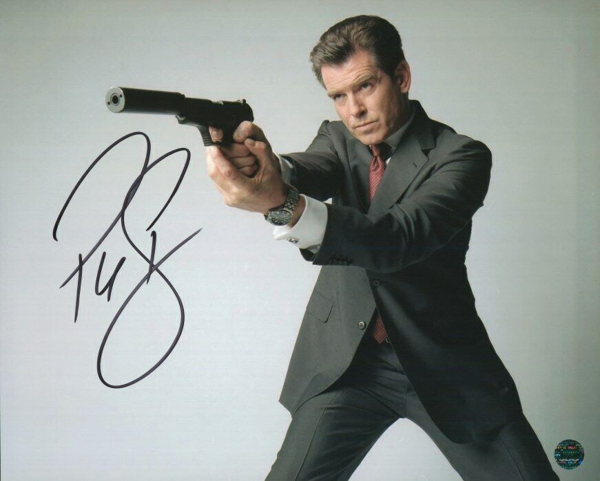 PIERCE BROSNAN Autographed Original 8x10 Photo Poster painting LOA TTM