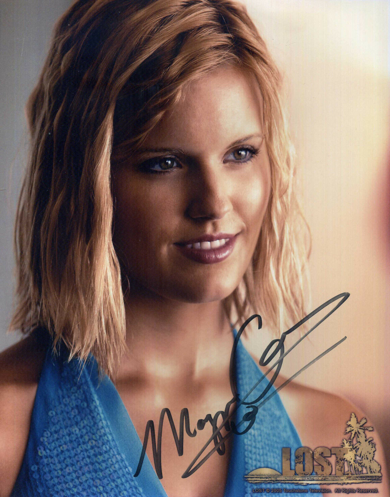 MAGGIE GRACE Signed Sexy Photo Poster paintinggraph - TV & Film Actress / Model LOST - preprint