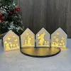 Silicone Bunny Atmosphere Lamp DIY Mold for Easter Home Decoration (5-Piece Set)