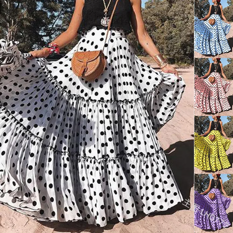 Uveng Uveng 2025 Summer New Women's Wear Wave Half Dress Fashion Sexy Casual Dress