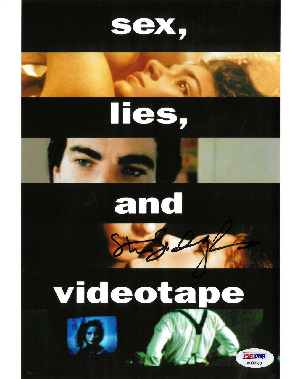 Steven Soderbergh Signed Sex Lies & Videotape Auto 8x10 Photo Poster painting PSA/DNA #AB92673