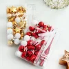 34PCS Colorful Christmas Tree Hanging Decors Set
