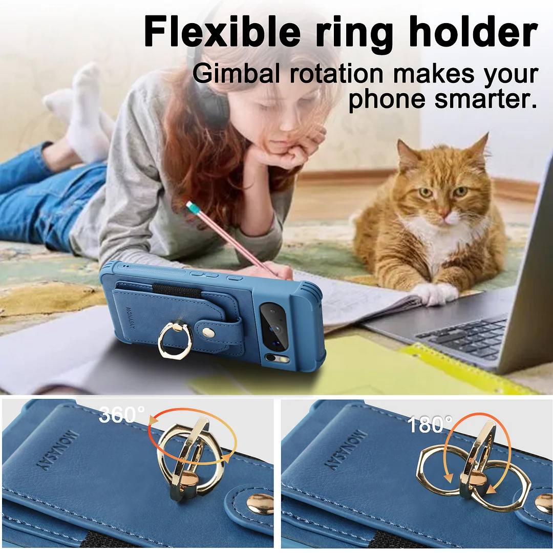 Ring Wallet Case for Google Pixel 8 pro 5G
