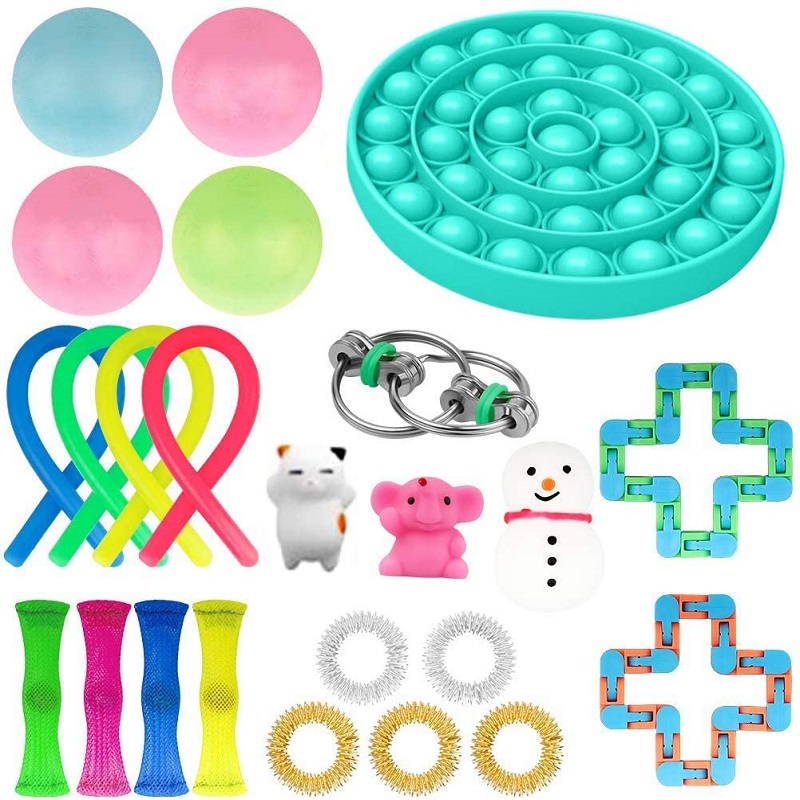 

Sensory Fidget Toys Set Pack Stress Relief Toys, 501 Original