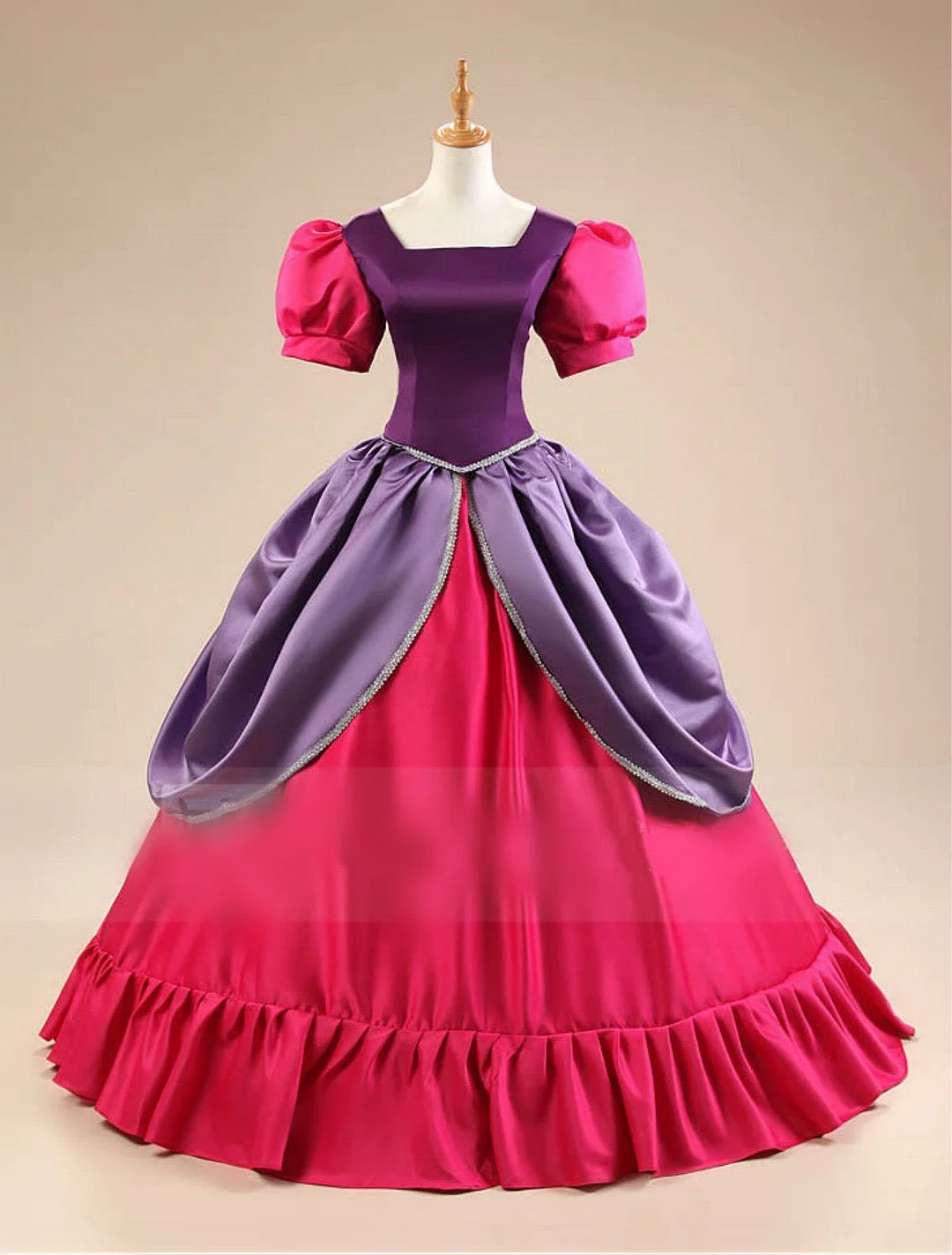Cinderella's Stepsisters Tremaine Pink Dress Cosplay Costume