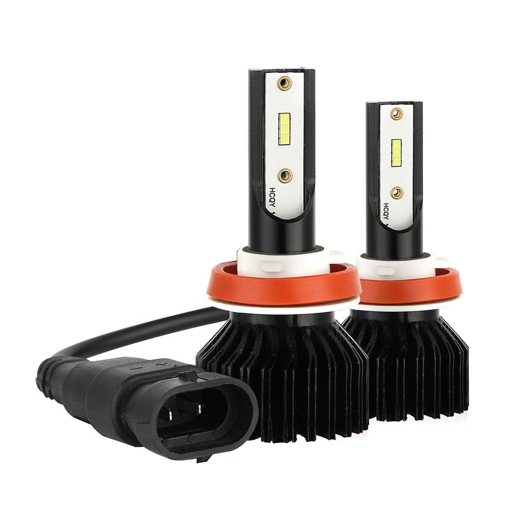 

2x EV13 H1 H7 H4 H11 9005 9006 White LED Car Headlight Bulbs 60W 6000LM, 501 Original