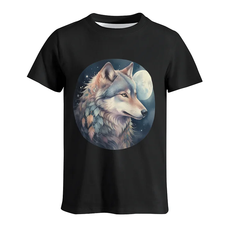 Wolf Shirt Black