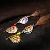 5pcs Metal Spoon Spinner Fishing Lure Fishing Wobblers Hard Bait for Bass Trout