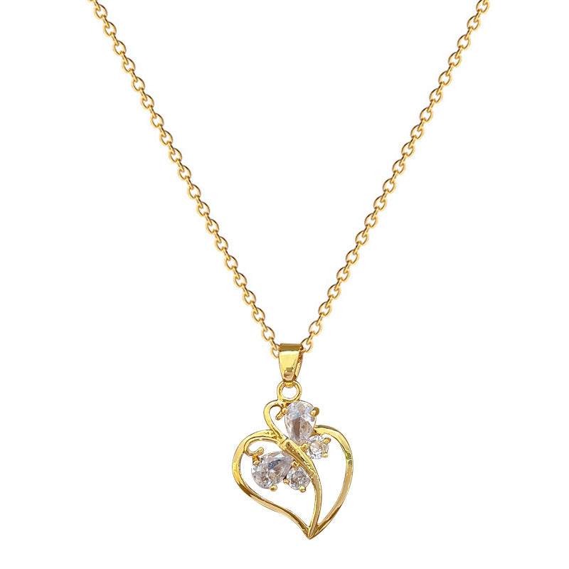 Moon Geometric Stainless Steel Stainless Steel Necklaces