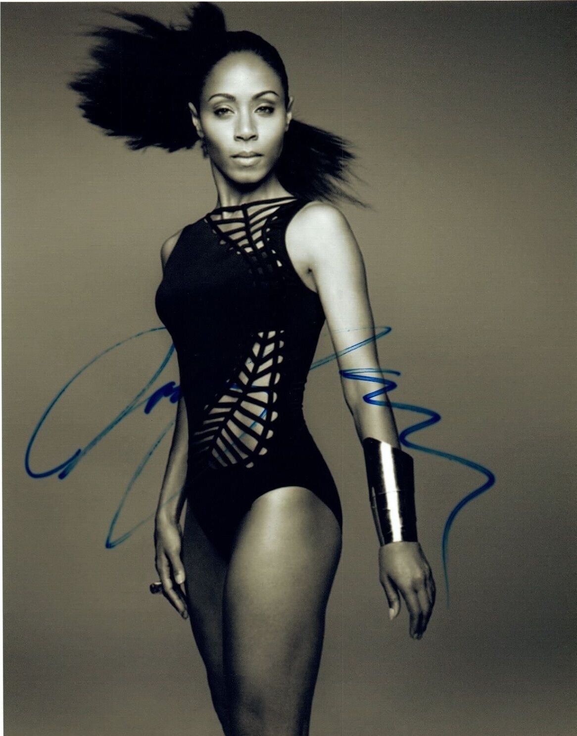 Jada Pinkett Smith Signed Autographed 8x10 Photo Poster painting Gotham The Matrix COA VD