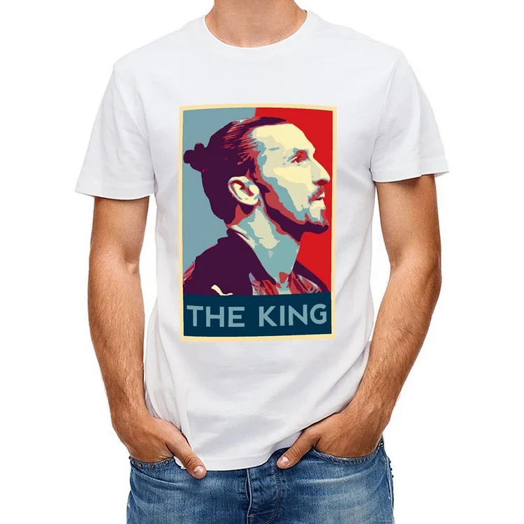 Zlatan Ibrahimovic Inspired Hope Poster Short Sleeve Soccer Culture Tee