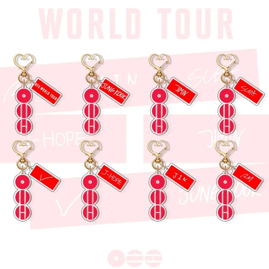 BTS 2026 New World Tour Concert Acrylic Keychain Charm | Kpop Merch