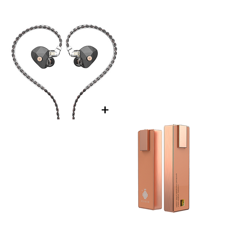 MM2 Earphones+S9 PRO Red Copper DAC & AMP