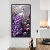 Diamond Painting-DIY Full Round Drill Peacock(70*40 CM)