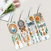 4Pcs Special Shape Dream Catcher Butterfly 5D DIY Diamond Painting Bookmark