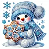 Snowman - Crystal Rhinestone Diamond Painting