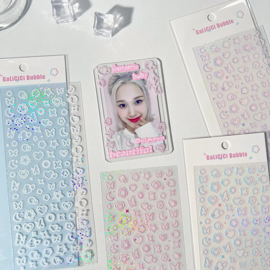 Fantasy Bubble Butterfly Deco Stickers