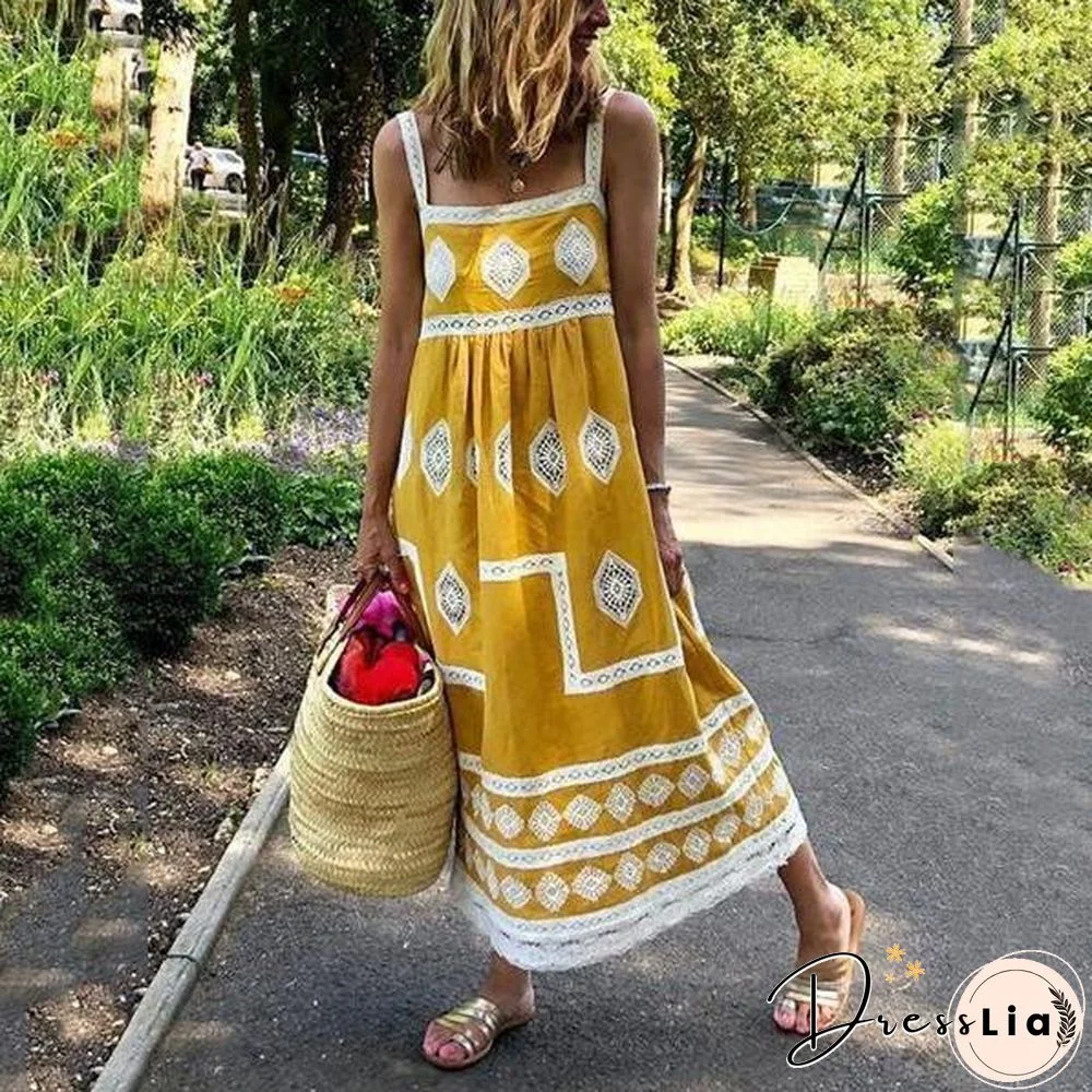 Bohemian Loose Casual Large Size Dress